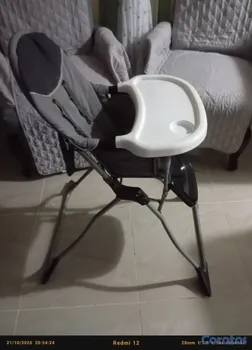 coches y sillas - Vendo cuna y silla de bebé 