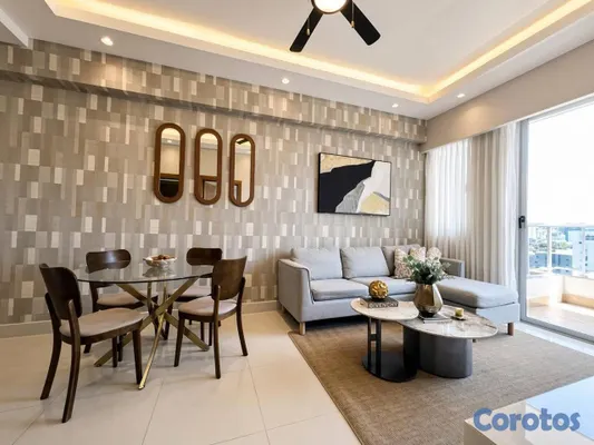 apartamentos - Alquiler | Moderno apartamento amueblado en Bella  6