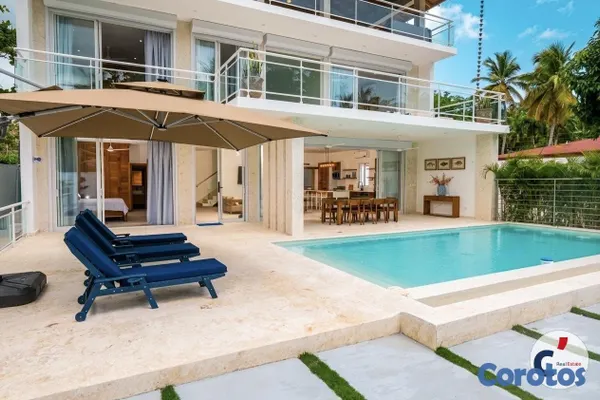 casas - 🏝️ Hermosa Villa Nueva Cerca de Playa Cosón | 4 Ha 9