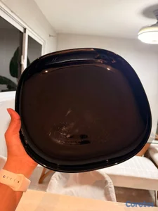 Plato negro IKEA