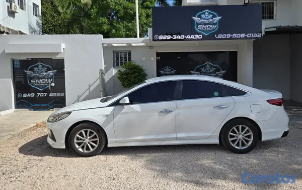 carros - HYUNDAI SONATA NEW RISE 2018 BLANCO GASOLINA 3