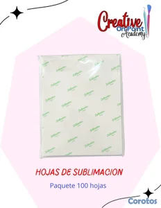 HOJA DE SUBLIMACION 