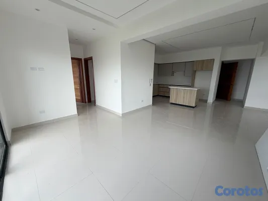 apartamentos - venta de apartamento 4to nivel en la autopista de san isidro con 104mts  12