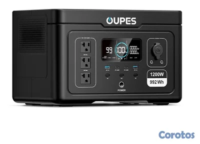 OUPES Exodus 1200 Power Station 1200W/992Wh Solar Generator LFP Battery Camping