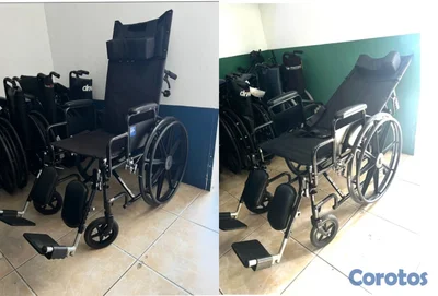 Sillas de ruedas reclinables tipo cama