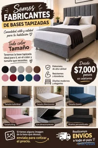 Ofertas de bases y colchones 💫