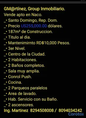 apartamentos - Apartamento en Naco 2