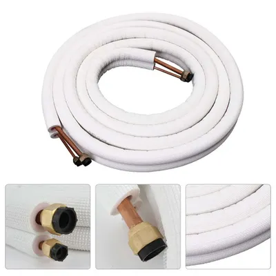 aires acondicionados y abanicos - Tubería de cobre para aire acondicionado tubo con aislamiento manguera tuberia 3