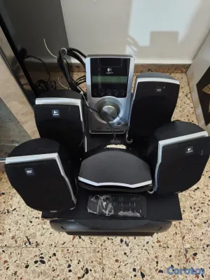 otros electronicos - Sistema de Audio Logitech Z5500 (Todo junto: Juego 4