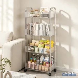 Carrito organizador de 4 niveles 
