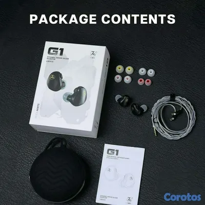 camaras y audio - 7Hz G1 Auriculares In Ear Monitor 10mm DLC DD IEM 7