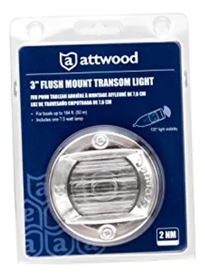 Salud y Equipamiento Médico - Attwood Corporation Luz De Popa Redonda De Montaje Sobre Pan 3