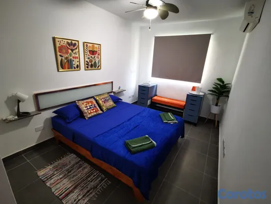 apartamentos - Apartamento totalmente amueblado con linea blanca completa. Amenidades y playa. 5