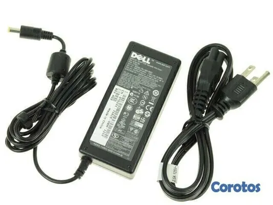computadoras y laptops - CARGADOR FUENTE PARA LAPTOP DELL, AC, 65W, 19.5V PUNTA FINA 2