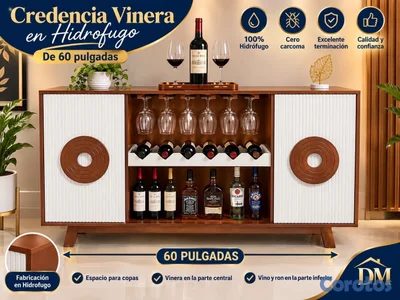 Credenzas *Armada* en *Hidrófugo* 

Medida en centímetros: 122x87cm.

Excelente 