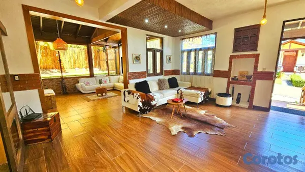 casas vacacionales y villas - Villa en Jarabacoa en Venta Amueblado con vista a  3
