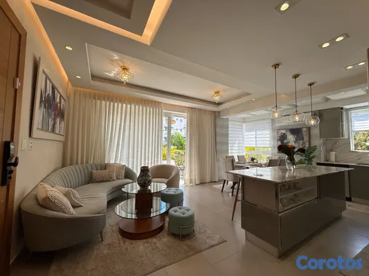 apartamentos - alquiler amueblado en Mirador Sur moderno nuevo  2
