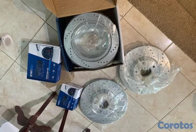 set de discos ventilados y ranulados