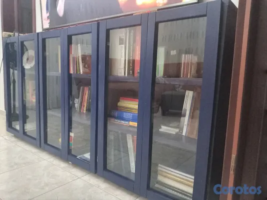 muebles y colchones - Lindo librero color azul royal 4