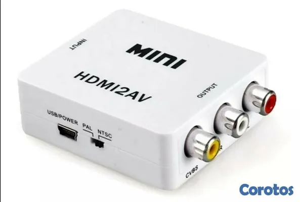 accesorios para electronica - Adaptador de HDMI a AV 3