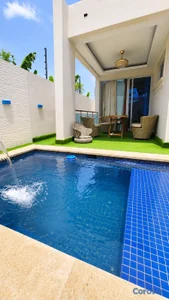 Casa en Santiago, con piscina en Pontezuela