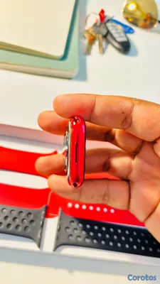 otros electronicos - Apple Watch ROJO serie 9 limited edition, en Punta Cana  3