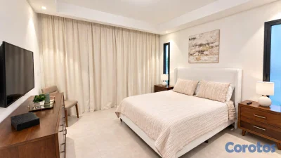 Cocotal: apartamento amueblado de 2 habitaciones y 3 baños