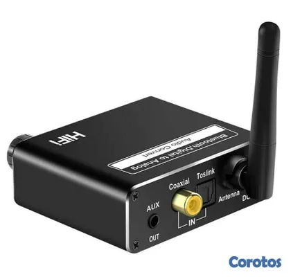 otros electronicos - Audio convertidor de audio digital a analogo con funcion de bluetooth usb D18  2