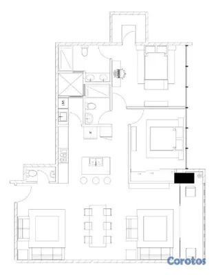 apartamentos - Venta Apartamento 3 Hab de Lujo - Bella Vista 4