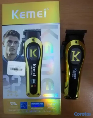 salud y belleza - Kemei KM-1800 Clipper Profesional Recargable para  5