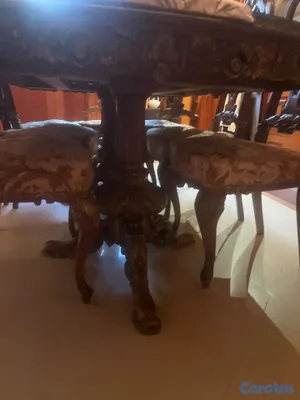 muebles y colchones - Juego de comedor clásico europeo  2