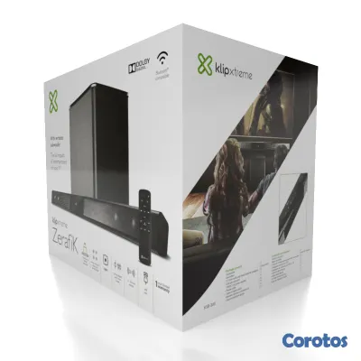 camaras y audio - BOCINA KLIPX 2.1 ZERAFIK (SOUNDBAR),BLUETOOTH V4.0 160W RMS, CONTROL REMOTO 3