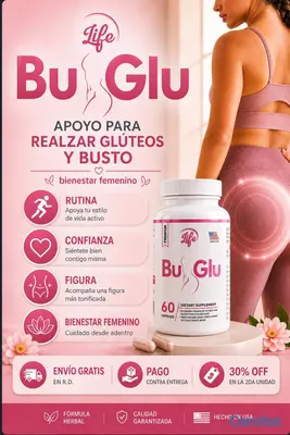 Salud y Equipamiento Médico - Bu Glu – Suplemento de Bienestar Femenino | 60 Cáp 6