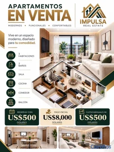 APARMANTOS ASCEQUIBLES EN VENTA 