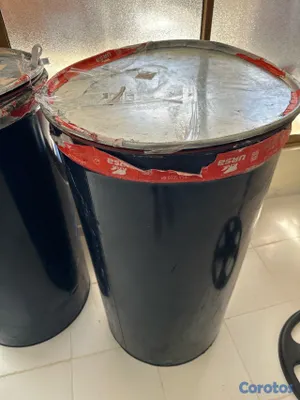 aires acondicionados y abanicos - tanque de metal con su tapa  3