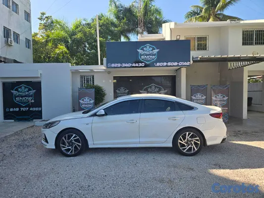 carros - HYUNDAI SONATA NEW RISE 2021 BLANCO 8