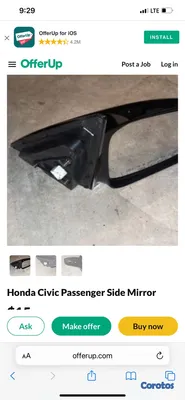 accesorios para vehiculos - Honda Civic 2005 motor de arranque  2