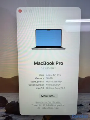 computadoras y laptops - MacBook Pro M1 Pro | 16GB RAM | 1TB SSD 3