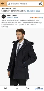 Ropa de invierno variada.