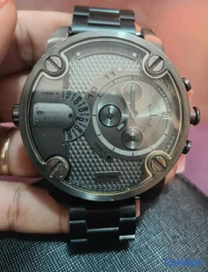 Reloj  Diesel Little Daddy DZ7259 caja  y correa de acero Inoxidable cronografo