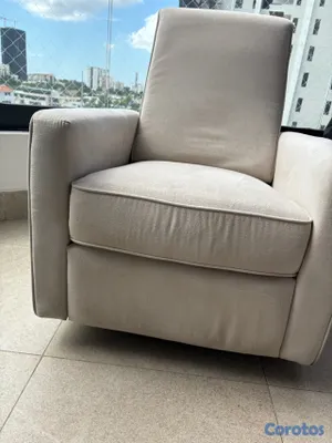 muebles - silla mecedora reclinable para bebés 4