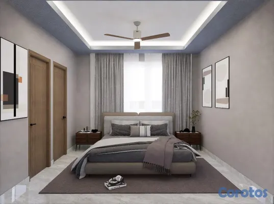 apartamentos - Apartamento en venta en Residencial Camila II, Monte Adentro, Santiago 2
