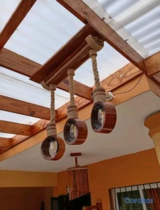Lámparas para gazebos, pergolas, casa de campos, villas, terrazas y mas