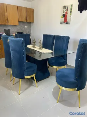muebles y colchones - comedor 6 sillas en venta  3