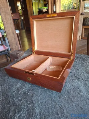 muebles y colchones - Cofre pequeño en caoba. 3