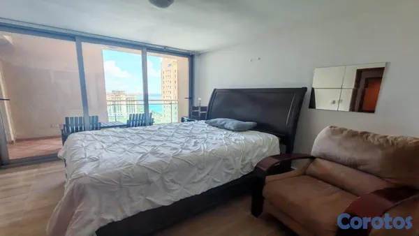 apartamentos - Apartamento Amueblado en Alquiler Frente al Mar en Santo Domingo 9