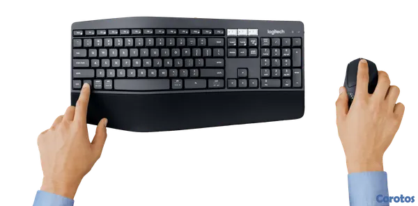 otros electronicos - TECLADO MOUSE LOGITECH MK850 PERFORMANCE WIRELESS COMBO INGLES (ENG) BLUETOOTH Y 2