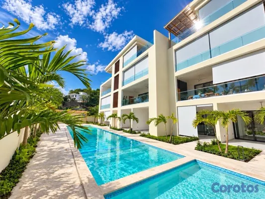 apartamentos - Apartamento nuevo 1 hab. a 300 m de la playa, Las Terrenas – US$130,000 2