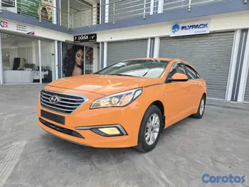 carros - HYUNDAI SONATA LF 2018 NARANJA 