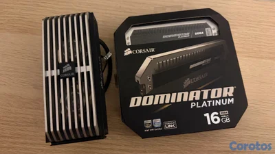 Combo Corsair Dominator Platinum DDR4 16GB (4x4GB) + Ventilador Airflow RGB